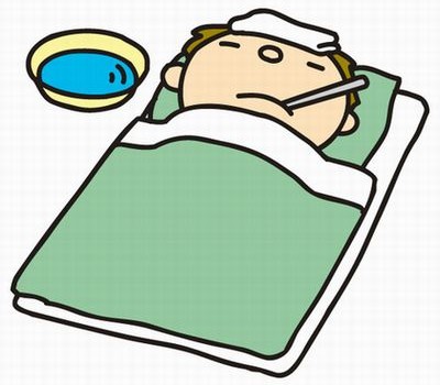 乾燥　就寝　眠る　予防　風邪　インフルエンザ　熱