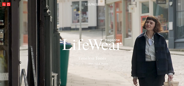 LifeWear magazine(ユニクロ)